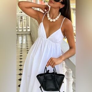 Coastal Cowgirl Open Back Long Dress